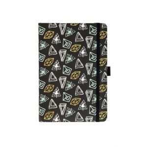 ARGUS Zápisník A5 trojúhelníky, 13,4x19,6cm 14430006