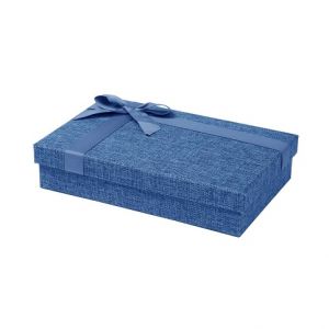 ARGUS Dárková krabice textilní se saténovou stužkou 21185181