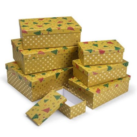 ARGUS Sada 7 ks vánočních dárkových krabic 25001178