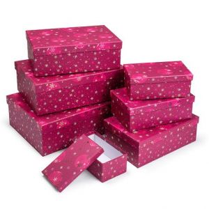 ARGUS Sada 7 ks vánočních dárkových krabic 25001179