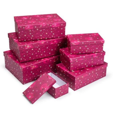 ARGUS Sada 7 ks vánočních dárkových krabic 25001179