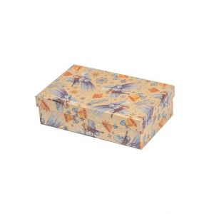 ARGUS Dárková krabice - natur vánoční kraftový papír 25361175