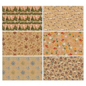 ARGUS Balící papír NATUR MIX box 60 rolí 09400001