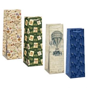 ARGUS Dárková papírová taška T3 12 x 40 cm mix 12 ks 07350009