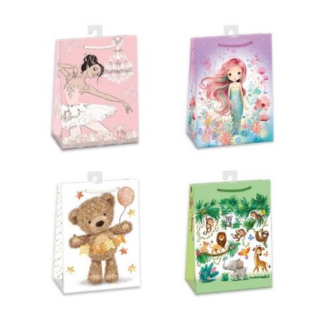 ARGUS Dárková papírová taška 23 x 32 cm mix 12 ks 07550014h