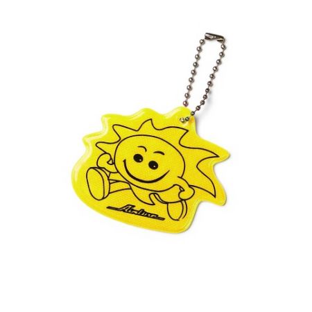 ARGUS Reflexní přívěsek sluníčko, žlutý 81130001