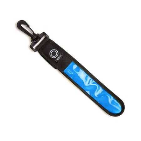 ARGUS LED reflexní přívěsek s klipem modrý 81090003