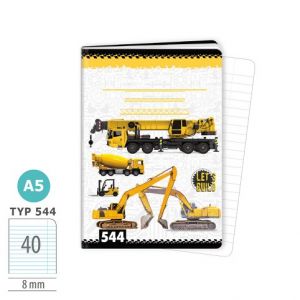 ARGUS Sešit A5 TYP 544 LET’S BUILD 15920390