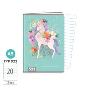 ARGUS Sešit A5 TYP 523 Magical WORLD 15930386