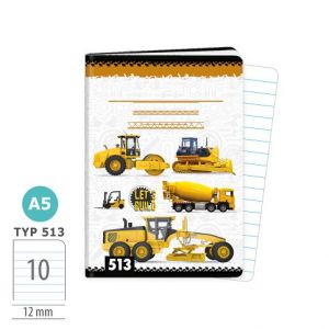 ARGUS Sešit A5 TYP 513 LET’S BUILD 15940390