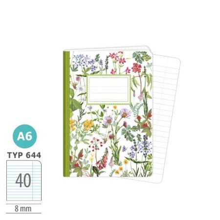 ARGUS Sešit A6 TYP 644 luční květiny 15980398