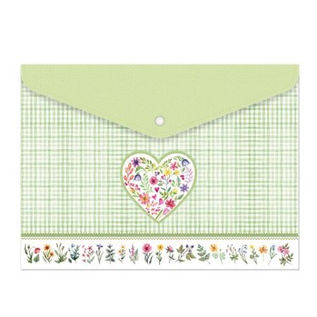 ARGUS Plastová obálka s drukem A4 bílo zelená 16500397