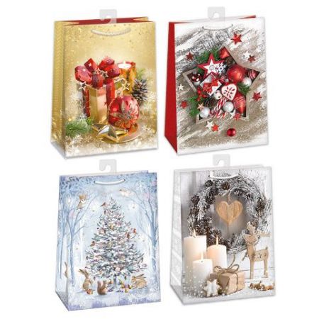 ARGUS Dárková papírová taška (34.5 x 48 cm) mix 08930003h