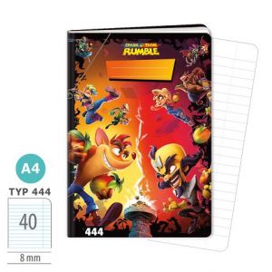 ARGUS Sešit A4 TYP 444 Crash Team Rumble 15850391