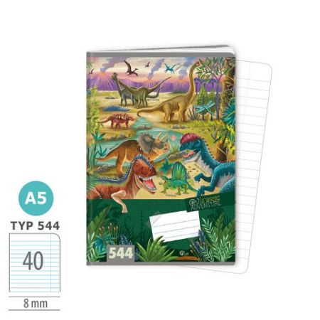ARGUS Sešit A5 TYP 544 Jurassic ADVENTURE 15920388