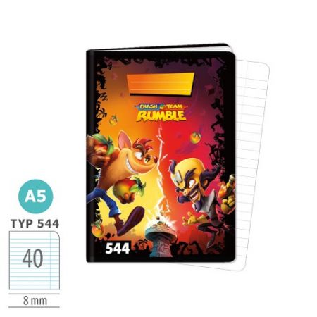 ARGUS Sešit A5 TYP 544 Crash Team Rumble 1595039101