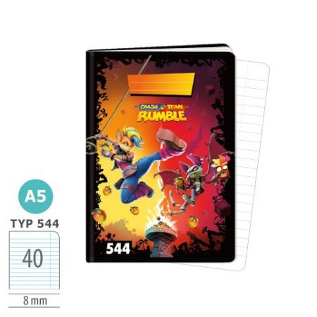 ARGUS Sešit A5 TYP 544 Crash Team Rumble 1595039102