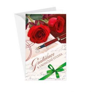 ARGUS Blahopřání k ukončení studia 18-6001c