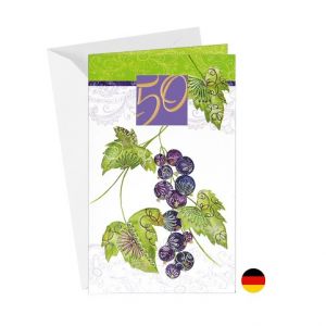 ARGUS Přání k narozeninám 50 DE 15-6201n50