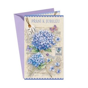 ARGUS Přání k 50.narozeninám 15-6574c50