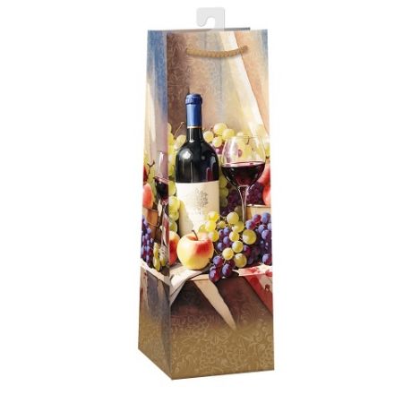 ARGUS Dárková papírová taška na víno(12 x 40 cm) 07370804h