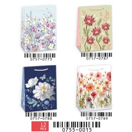 ARGUS Dárková papírová taška T5 23 x 32 cm mix 07550015