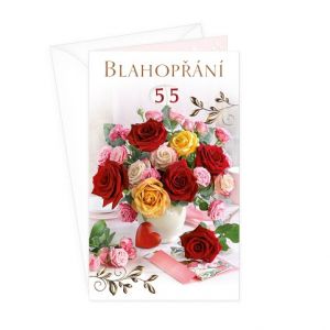 ARGUS Přání k narozeninám s výběrem roku 15-6572c