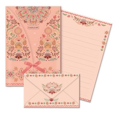 ARGUS Dopisní papíry a obálky Floral Scape 10510389