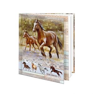 ARGUS Památníček 12,5 x 14,5 cm Wild horses 14310414