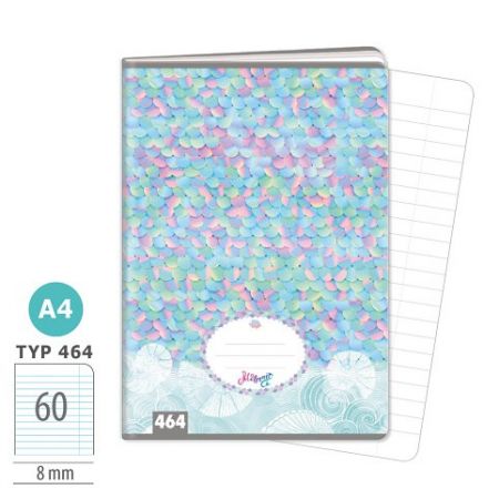 ARGUS Sešit A4 TYP 464 Mermaid 15810412