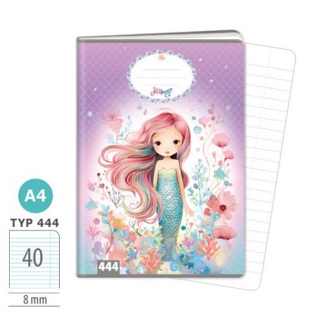 ARGUS Sešit A4 TYP 444 Mermaid 15820412