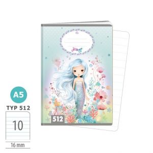 ARGUS Sešit A5 TYP 512 Mermaid 1591041201