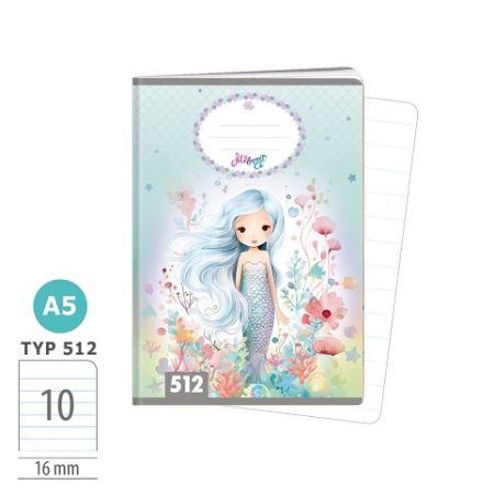 ARGUS Sešit A5 TYP 512 Mermaid 1591041201