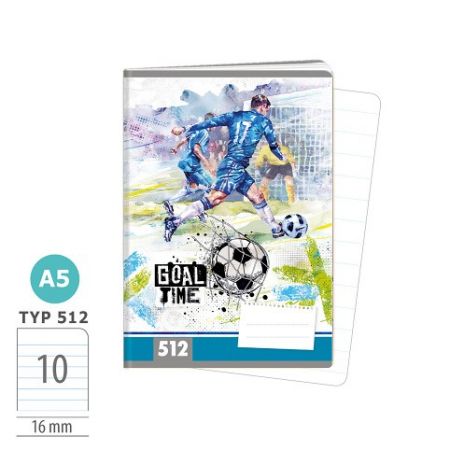 ARGUS Sešit A5 TYP 512 GOAL TIME 15910413