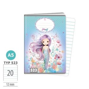ARGUS Sešit A5 TYP 523 Mermaid 15930412