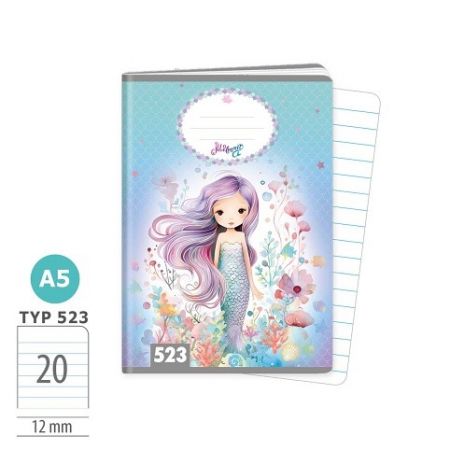 ARGUS Sešit A5 TYP 523 Mermaid 15930412