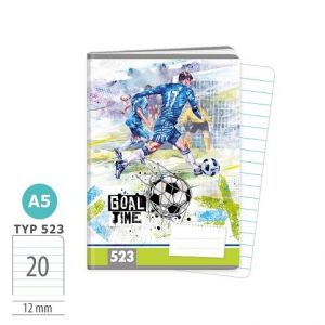 ARGUS Sešit A5 TYP 523 GOAL TIME 15930413