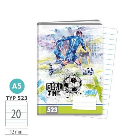 ARGUS Sešit A5 TYP 523 GOAL TIME 15930413