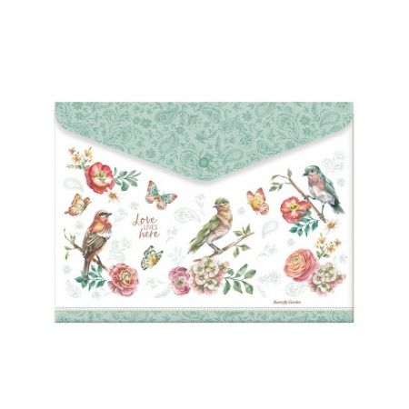 ARGUS Plastová obálka s drukem A5 Butterfly garden 16470410