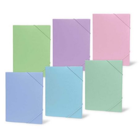 ARGUS Plastový obal s gumičkou A4+ na dokumenty, mix 12ks 16608001