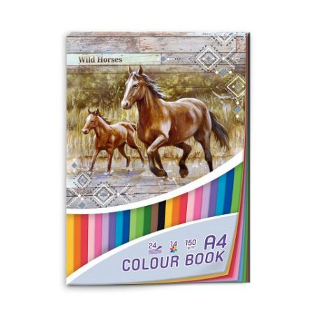 ARGUS Barevný papír A4 Wild horses 17030414