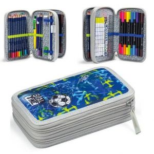 ARGUS Penál s náplní dvoupatrový GOAL TIME 18660413