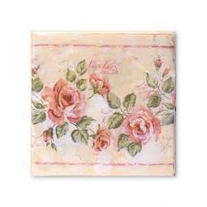 ARGUS Papírové ubrousky - růže 19035004
