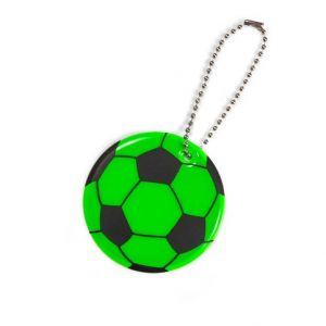 ARGUS Reflexní přívěsek fotbalový míč zelený 81160002