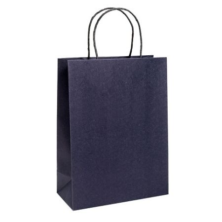 Dárková papírová taška modrá T5N (23.3 x 31.3 cm) 77580002