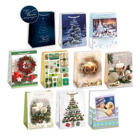 ARGUS Dárková taška vánoční, mix 08530007