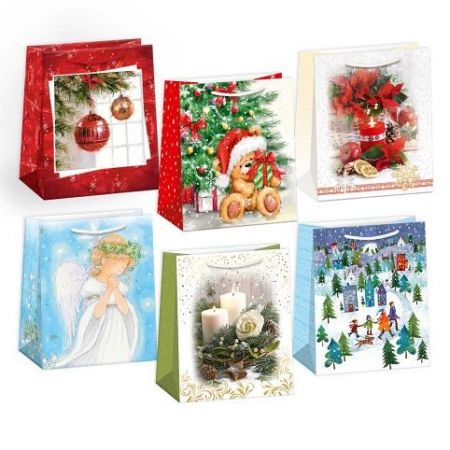 ARGUS Dárková taška vánoční, mix 08430007