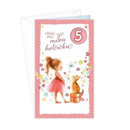 ARGUS Blahopřání dětské CZ 17-6063c