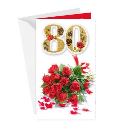 ARGUS Blahopřání gratulační CZ/80 15-6565c80