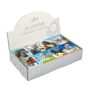 ARGUS Trhací zápisník s magnetem 3D efekt 11160004